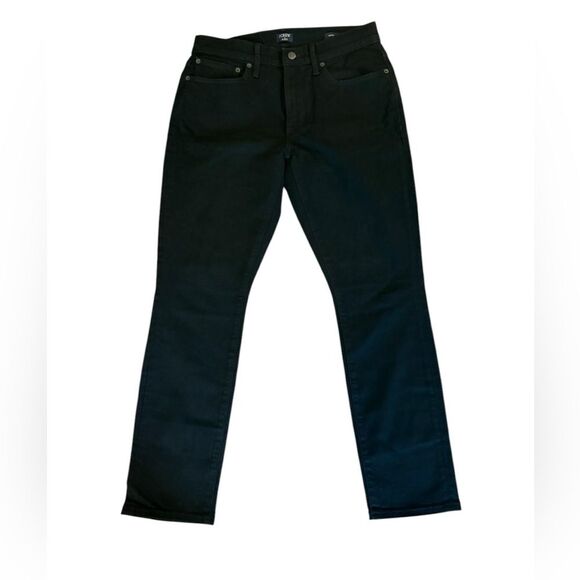 J Crew Flex Skinny Jeans Mens Size 31x30 In Black - Picture 2 of 11